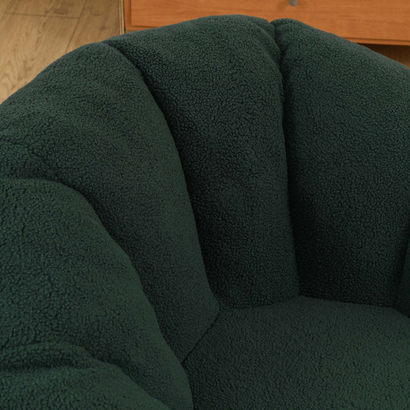 Fauteuil à billes Comfy, Vert (sans repose-pieds)