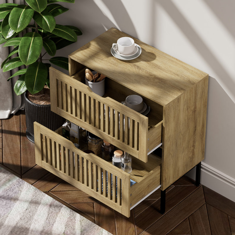 Storage Cabinet,59" Farmhouse Sideboard Buffet Cabinet With Metal Base And Adjustable Foots,coffee Bar Cabinet With Glass Doors For Dining Room,living Room,kitchen,oak