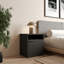 Swarn 114.3cm W Solid Wood Bedside Table-1067226257