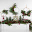 Red And Green Foliage Pinecones And Berries Artificial Christmas 17-Inch Unlit
