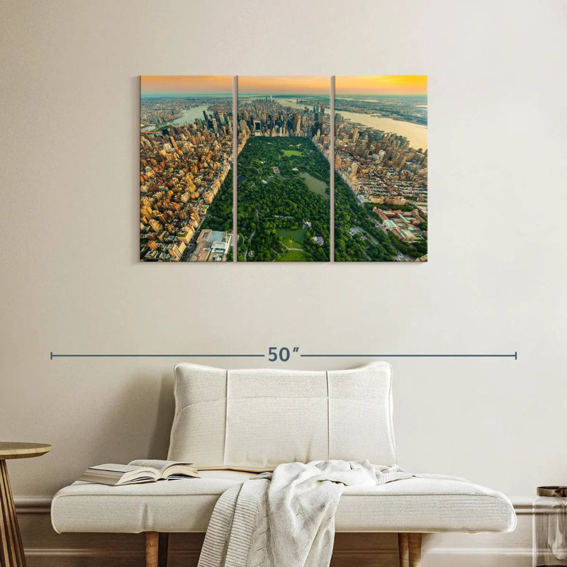 Rorry Central Park Summer Day, 24" H x 38" W