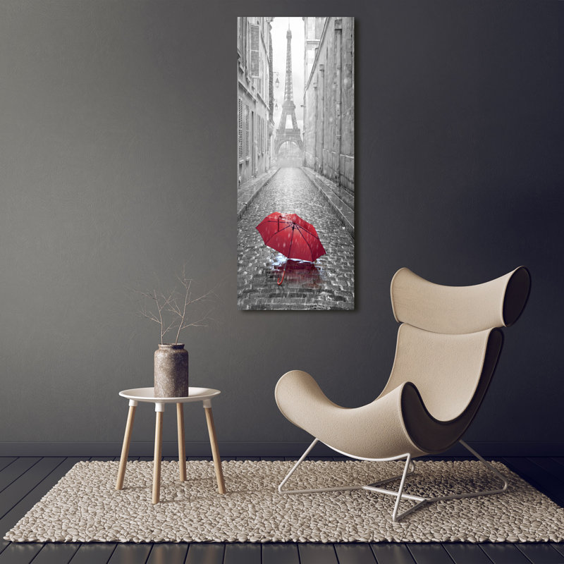 Parasol France - Wrapped Canvas Print