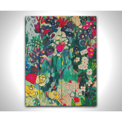 Jardin floral IV par JD Studio