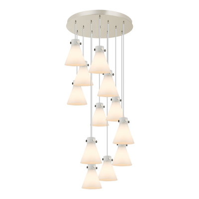 Luminaire suspendu 12 lumières Amrith