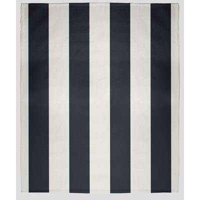 Couverture polaire à rayures graduées