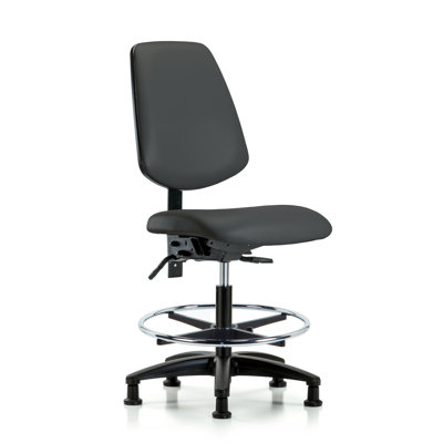 Kallie Vinyl Drafting Chair