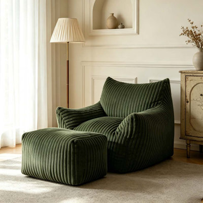 Sofa Chair with Ottoman