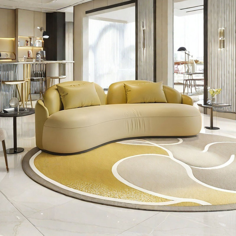 Shavell, 2, Vert clair / jaune vif, 26.77" H x 66.92" W x 39.37" D