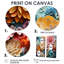 Ensemble de 2 décorations murales Coral Colorful Collage II - bleu sarcelle-1621659665-1621659664-1621659657