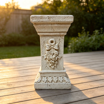 Colonne romaine grecque rétro rétro 12 po, décoration de jardin élégante et table de mariage