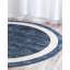 Tapis bleu marine Songul-800219937