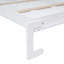 Lit double escamotable avec armoires supérieures