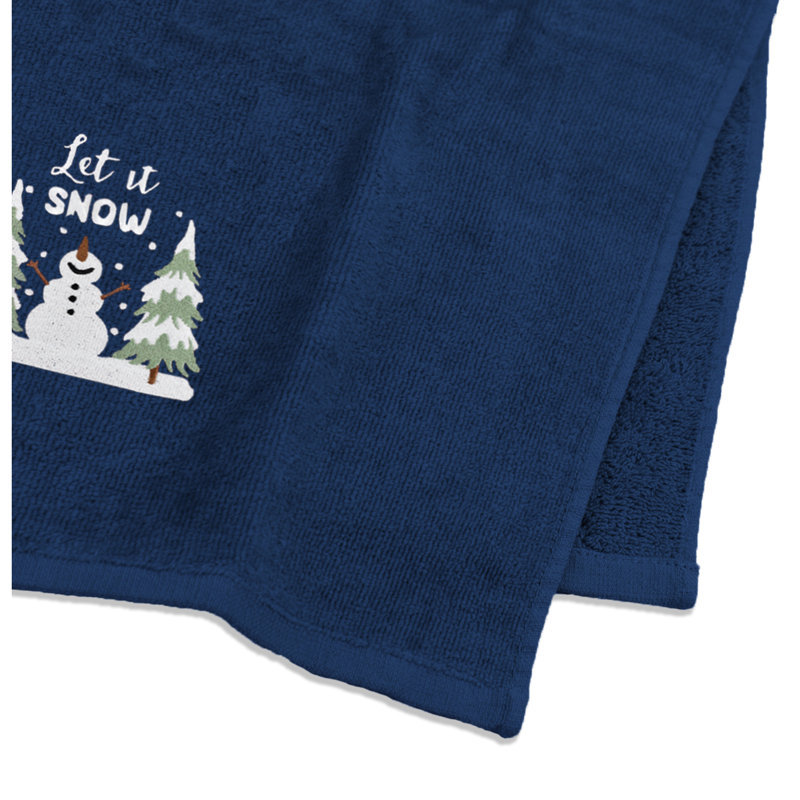 Cotton Tea Towel Kitchen Towel, Blue
