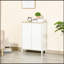 Armoire de rangement, buffet avec 2 tablettes réglables pour le salon, la chambre à coucher, armoire de rangement décorative pour la maison