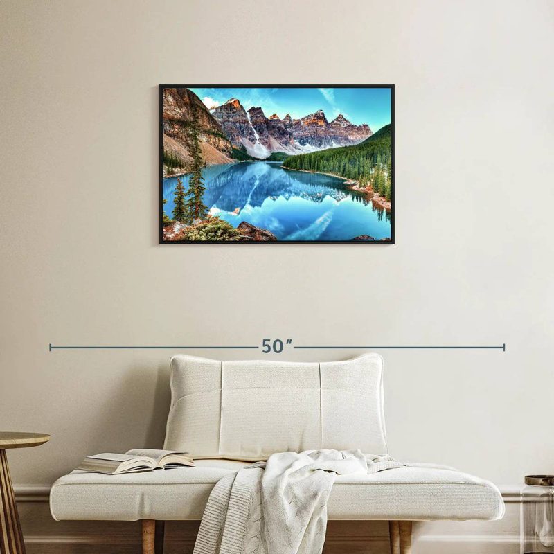 Parc national, Cadre flottant noir, 31 po x 21 po