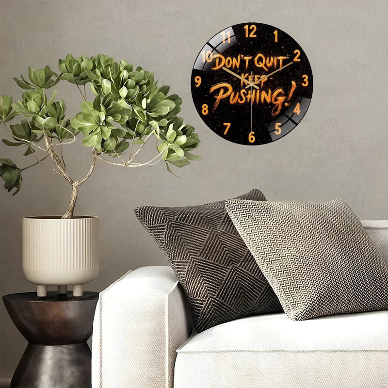 Horloge murale 12 po