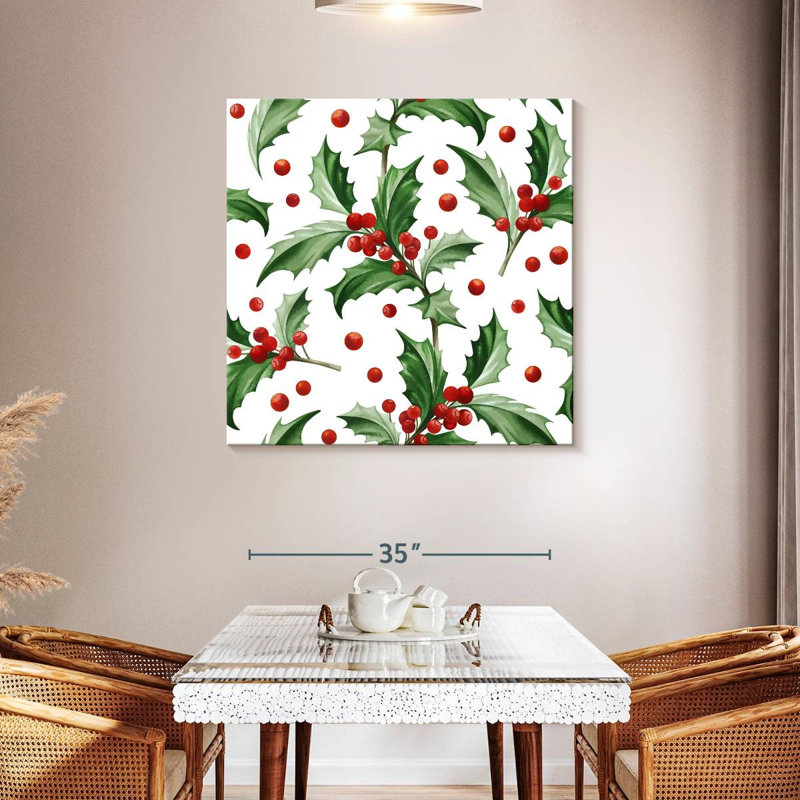 Harnek Holly Pattern, 39" H x 39" W