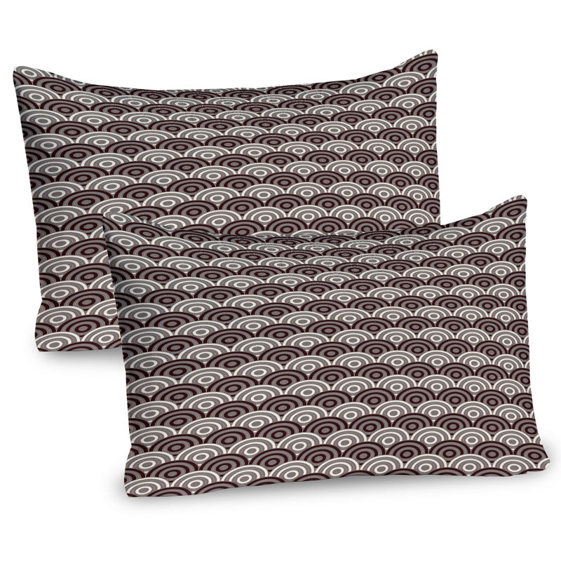 Ensemble de 2 taies décoratives Ambesonne Earth Tones, H 20 po x l 30 po