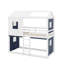 Lit double superposé en bois avec tente-929605902-929605903