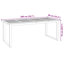 8 - Person Wood Patio Dining Set with Rectangular Table