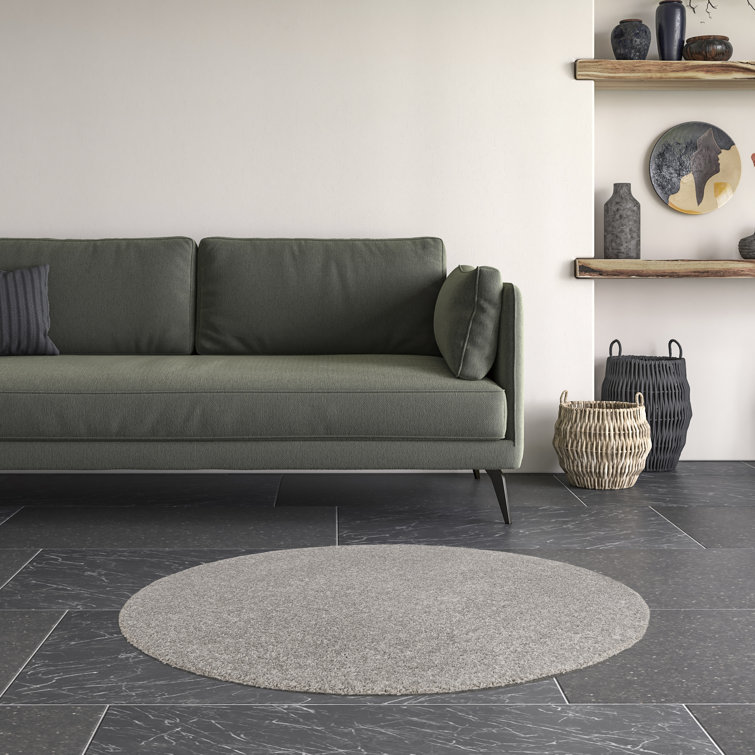 Abigailmarie Machine Washable Grey Indoor Rug