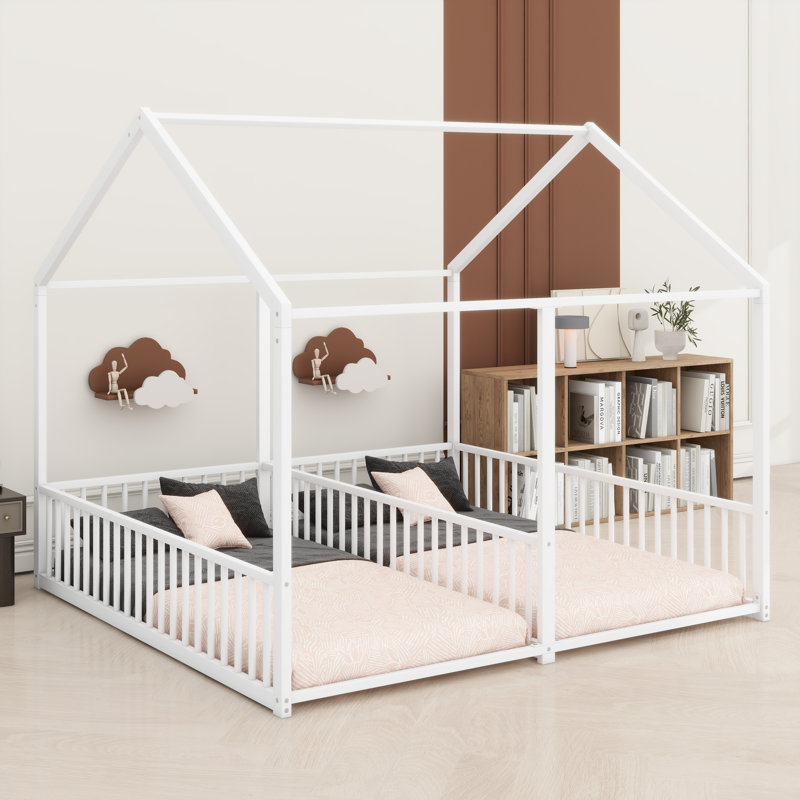 House Platform Beds, White