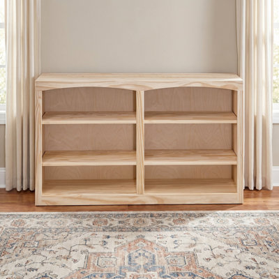 Bibliothèque en bois massif Ostane 30X48