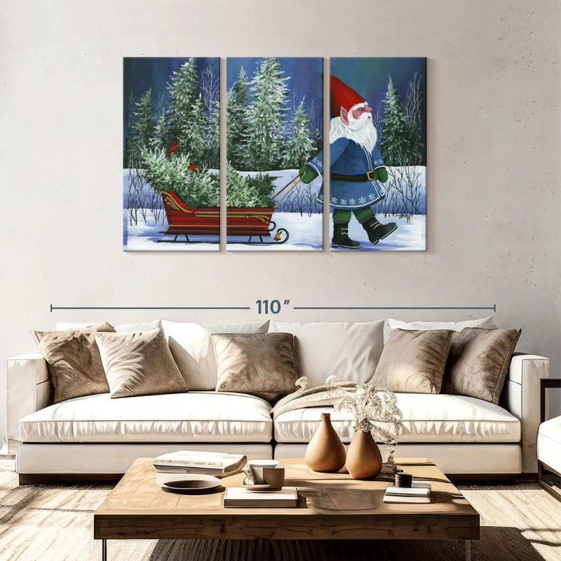 Kelan Nothern Gnome, 48" H x 74" W