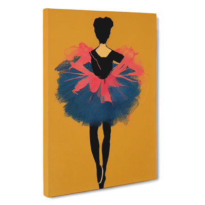 Young Ballerina - Wrapped Canvas Print