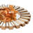Freelon 23.6" Sunburst  Decorative Round Gold Wall Mirror-1857752828