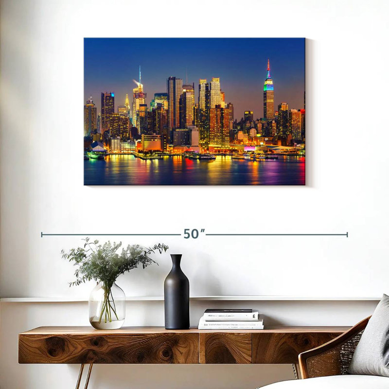 Lumières lumineuses Kavia Manhattan, H 24 po x l 36 po