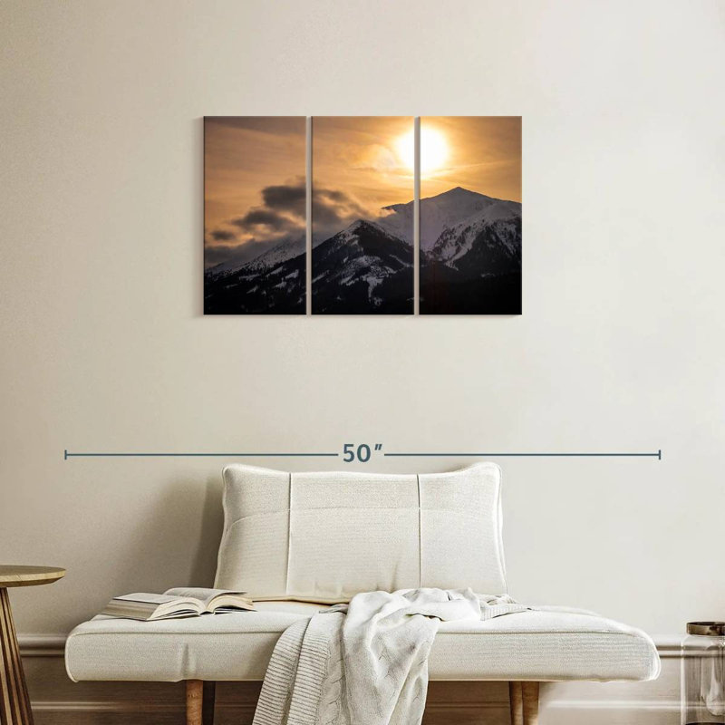 Montagnes enneigées Alvord Hohentauern, H 20 po x l 33 po