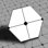 Carrelage de sol hexagonal en vinyle 11,8 po x l 9,8 po L 11,8 po x l 9,8 po