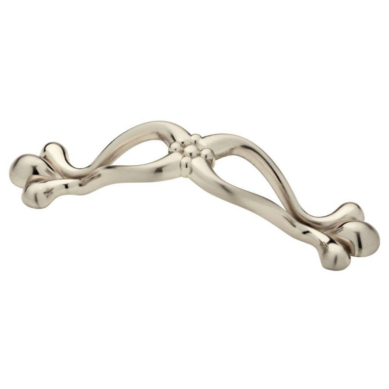 Poignée arquée 3-3 / 4 "Vintage, Dos plat