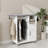 Multipurpose Ironing Cabinet With Wheels For Laundry Room, Bedroom