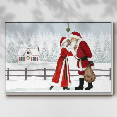 Toile tendue avec châssis en A, collection Christmas Love