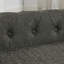 Lit rectangulaire surélevé durable pour petits et moyens chiens - Canapé moderne gris foncé-519781498
