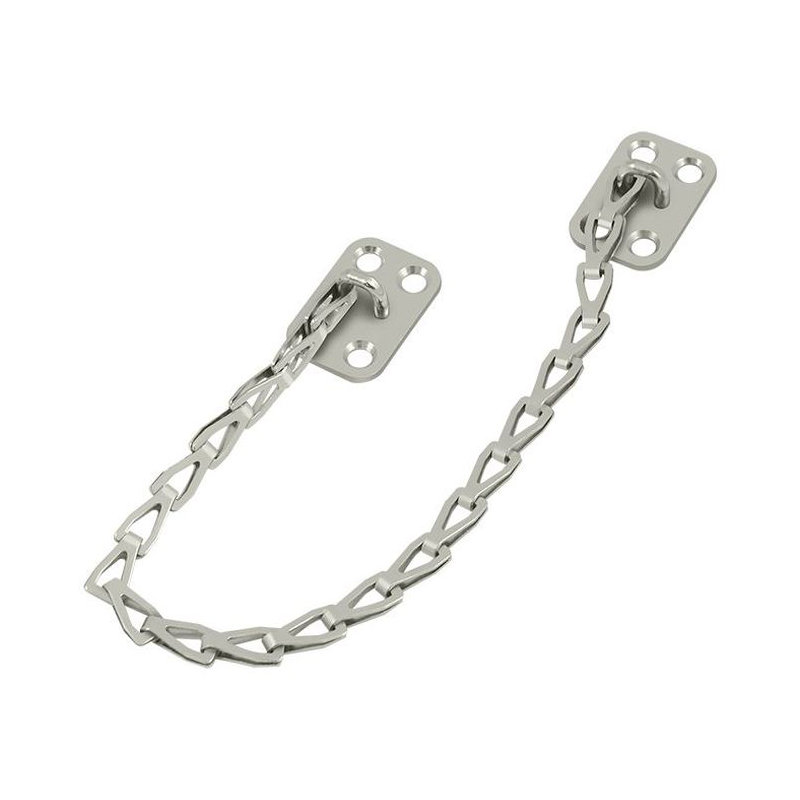 Chaîne Deltana TC82U15 de 12 po de long; finition nickel satiné, Nickel brossé