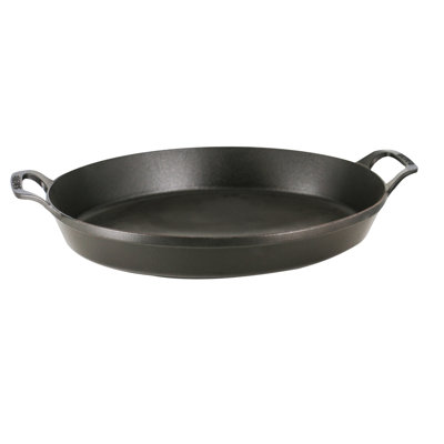 Staub Cast Iron 14.5-inch X 11.2-inch Oval Baking Dish