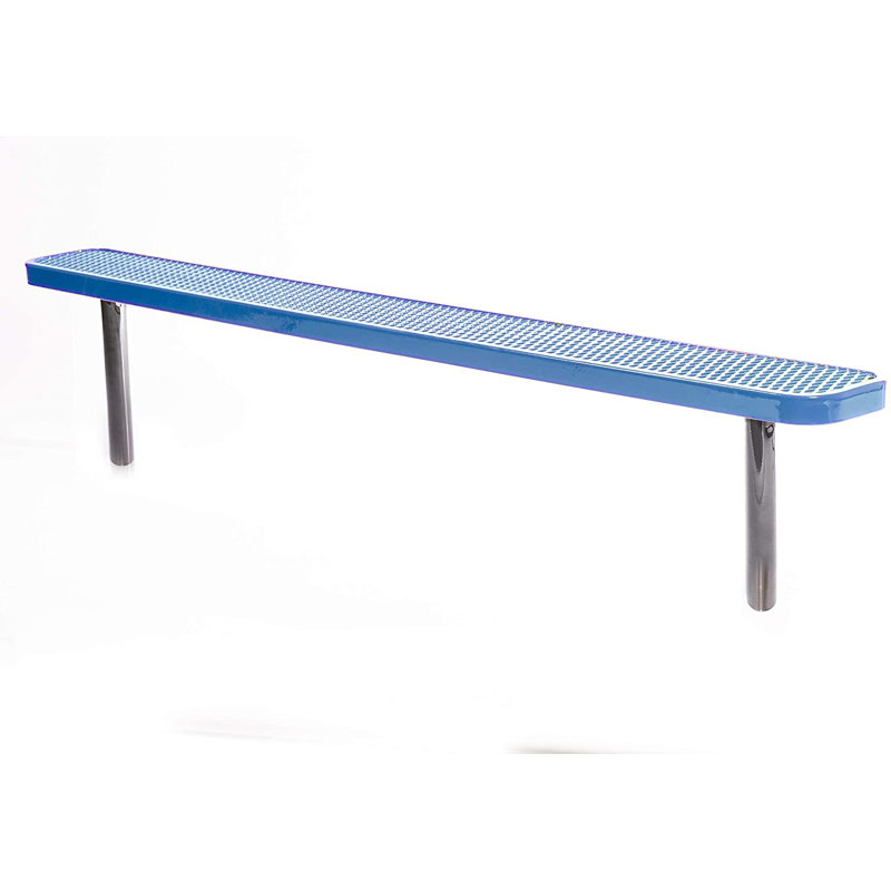 Banc de parc en plastique Myran, Bleu clair