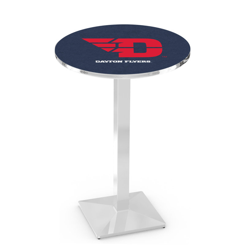 Table bistro NCAA 36 ", Chrome, Université de Dayton