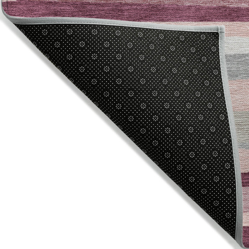 Liora Pink Washable Indoor-Outdoor Rug - , 10' x 14'