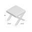 Repose-pieds standard carré 21,5 po Dangela