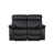 Black Faux Leather