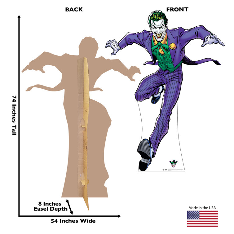 Advanced Graphics 69'' Superheroes & Villains Cardboard Standup