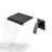 Matte Black Wall Mount Waterfall Bathroom Faucet-118760819