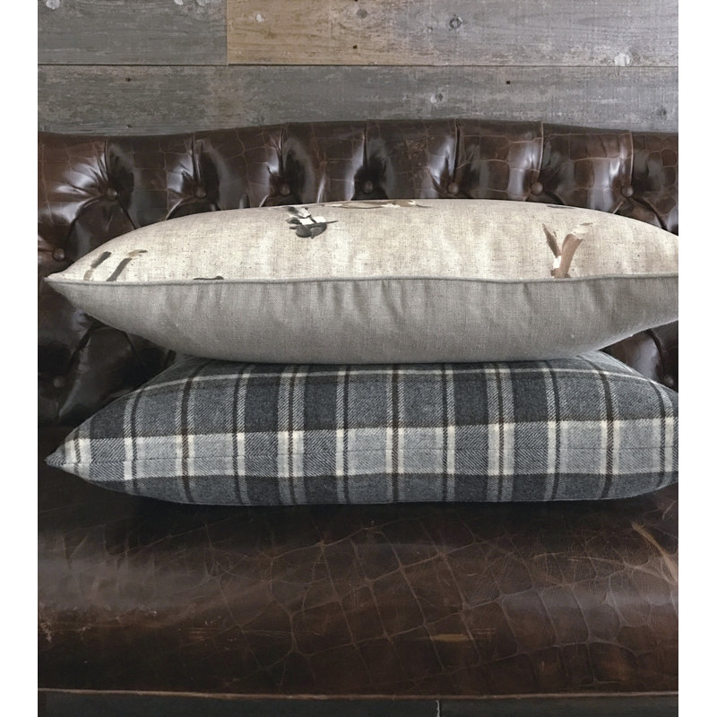 Equestrian Square Pillow Cover & Insert, Feathers