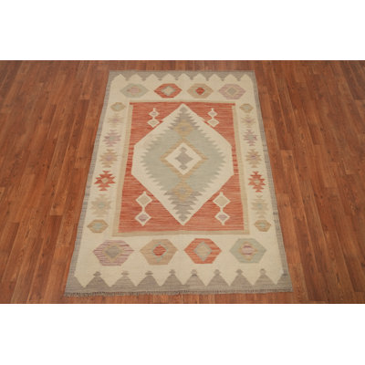 Tapis géométrique Kilim