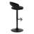 Laurenzio Upholstered Adjustable Bar Stool with Rounded T Footrest-550279693-550279692-550279695