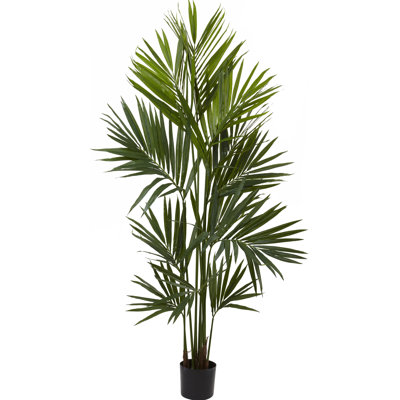 Faux Flowering Tree in Pot